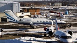 Super Bowl VIP Party Time a Nightmare at Tiny Airport