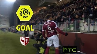 Goal Simon FALETTE (11') / FC Metz - FC Lorient (3-3)/ 2016-17