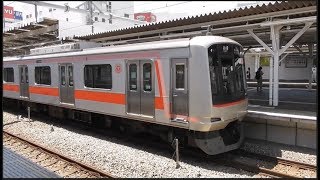 【列車発着・通過シーン  西武編3】東急5050系5174編成 各停元町・中華街行 所沢駅発車