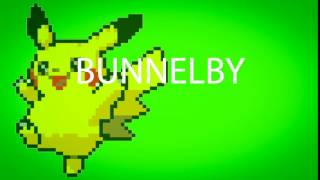 how to pronounce BUNNELBY [ Pokémon GO ]