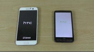 HTC 10 vs HTC HD2 - Speed Test!