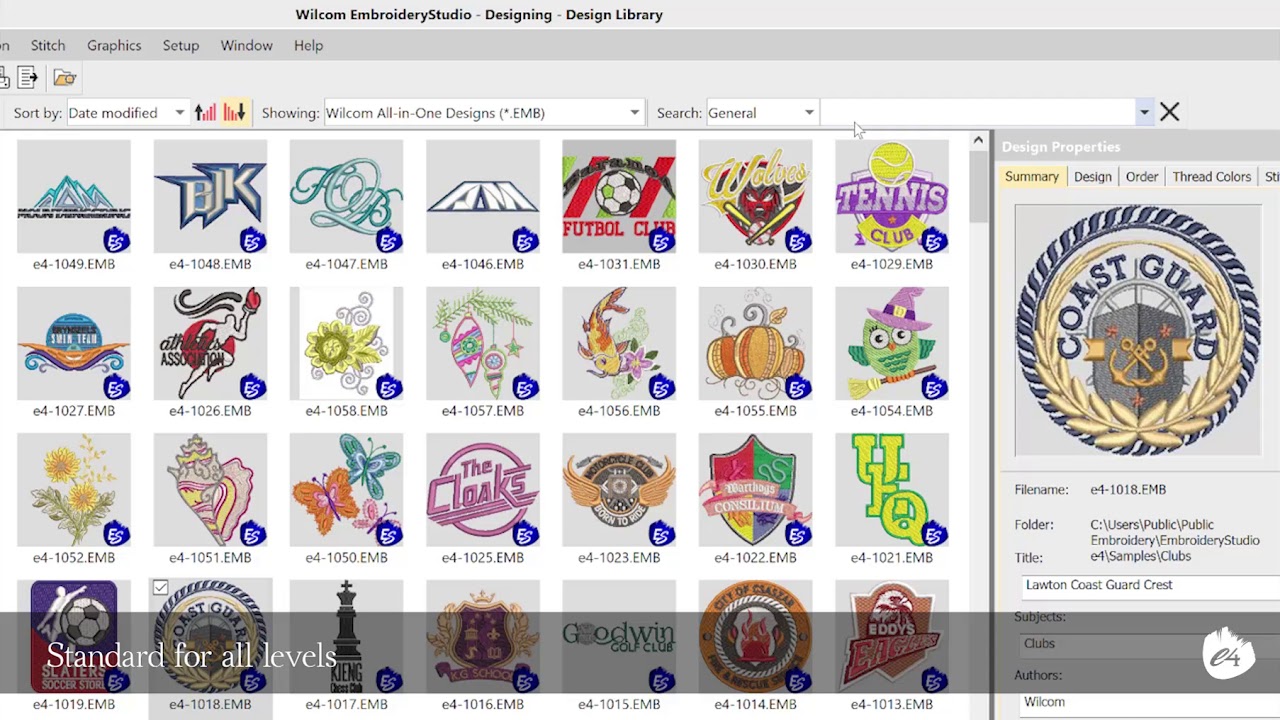 Wilcom Embroidery Studio E2 Tutorials Gmqlero