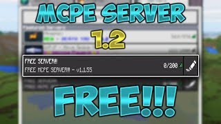 How To Make A FREE Server For MCPE 1.2!!!