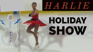 Harlie at the Rinkettes Holiday Show 2023