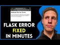 How to Fix Internal Server Error in Flask | Step-by-Step Guide