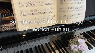 ソナチネ  op.20-1 ハ長調 (全楽章) / F.クーラウ 作曲 // Sonatina op.20-1 C major(all movements) / F.Kuhlau