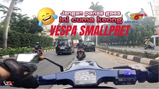 Riding Vespa Smallpret | Quattrini M1L-S 51 x 60 | Infamous Motovlog