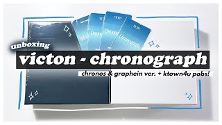 unboxing ★ victon 3rd single album - chronograph ~ chronos + graphein ver.