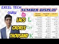 Numbers Lakh Crore in Excel | Number Format with condition | Number Lacs | Number in Crores (1099)