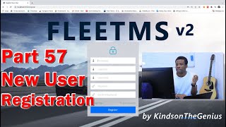 FleetMS-v2 Part 57 - New User Registration (Spring Security + BCrypt Password Encoder)