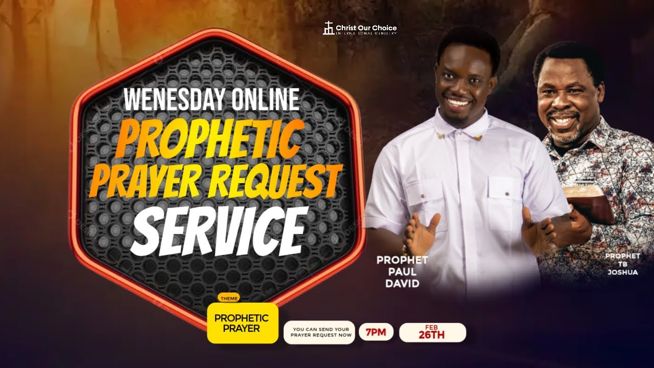 Online Prophetic Prayer Request Service With Prophet Paul David