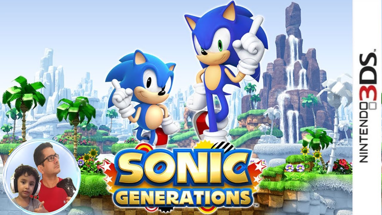 Conheça O Novo Sonic Generations 3DS - Início Da Gameplay Em Português ...