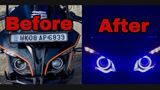 👍How to install ring light in Pulsar RS 200👍