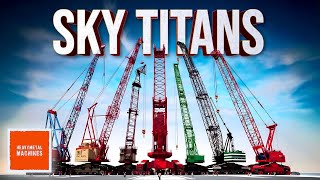 Biggest and Tallest Construction Tower Cranes Conquer The Sky! 2