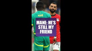 Mane hails Salah after AFCON clash #beINAFCON #AFCON2025 #sadiomane #mosalah #football