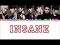 BTOB (비투비) - (INSANE) (비밀) Lyrics (Color Coded/ENG/ROM/HAN)