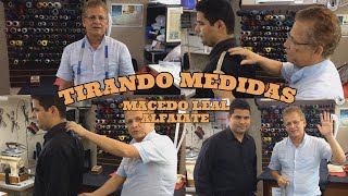 Tirando Medidas de alfaiataria | Masculino