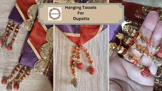 How to Easily Make Tassels| Latkan for Duppata's Corner Handmade #tassels #diytassels #diy #handmade