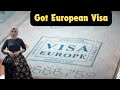 I got My European Visa II @travelwithsanaz