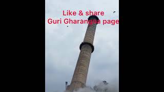 Amazing dangerous fastest building demolition Bathinda thermal plant