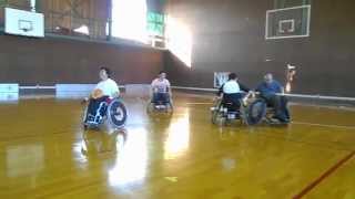 車椅子バスケ(ツインバスケ)高岡練習10/19 Wheelchair twin basketball