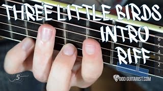 "Three Little Birds" Chord Melody Intro Riff | Easy & Rhythmic - Impress Your Friends!