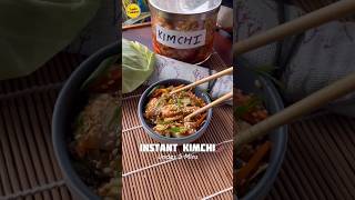 Instant Kimchi Under 5 min. #shorts #foodshorts #asmr #recipe #shortsfeed #indianfood #koreanfood