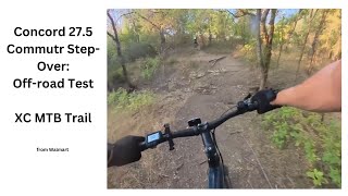 Concord 27.5 Commutr Step-Over: Off-road Test XC MTB Trail