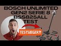 Bosch Unlimited Gen2 Serie 8 BSS825ALL Test, Erfahrungen, Review