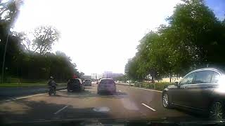 SCU62A Near miss by reckless BMW driver