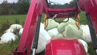 How to properly turn your bales upright