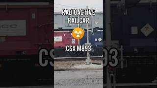 Radioactive Containers, CSX M892, Augusta, Georgia