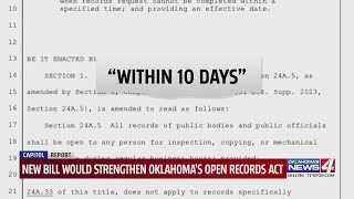 New bill would strengthen Oklahoma's Open Records Act