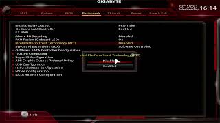 Habilitar TPM en BIOS Gigabyte - Solución PC no compatible con Windows 11