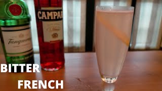 BITTER FRENCH | Cocktail In Un Minuto - Ricetta ITA | Variante French 75