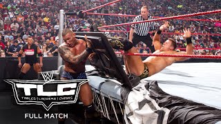 FULL MATCH - The Miz vs. Randy Orton – WWE Championship Tables Match: WWE TLC 2010