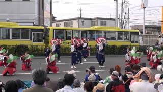 狭山YOSAKOI紗恋乱さん ところざわYOSAKOI元気フェスタ ステージ会場