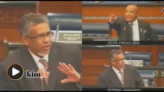 Hanipa-Ehsanuddin 'bertengkar', Dewan Rakyat jadi riuh