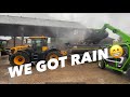 Day 407 #OLLYBLOGS WE GOT RAIN FINALLY NEW LED LIGHTS GOING ON MERLO STILL DRY SOIL