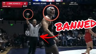 THIS OFFICIAL WAS BANNED FROM PENN STATE WRESTLING AFTER THIS MATCH