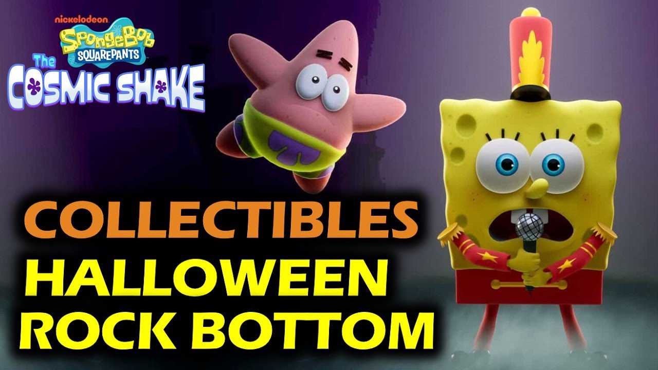 Halloween Rock Bottom: All Collectibles Locations | SpongeBob ...