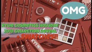 KYLIE COSMETICS HOLIDAY 2019 COLLECTION REVEAL + SWATCHES