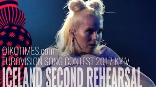 oikotimes.com: Iceland's Second Rehearsal Eurovision 2017