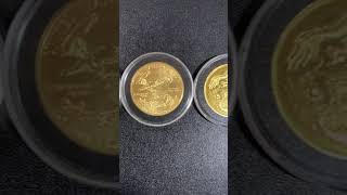 Fake Gold Coin Magnet Test #Shorts