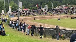 Speedway Teterow Auerhahnpokal 2024 Heat 8 Szlauderbach, Hillebrand, Lathi, Drejer