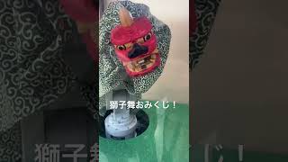 現役の獅子舞おみくじ！