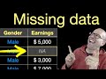 Understanding missing data and missing values. 5 ways to deal with missing data using R programming