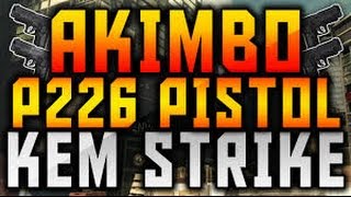 COD GHOSTS - PS4 P226 AKIMBO KEM STRIKE!