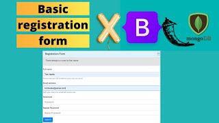 Build a simple registration, login form with Flask and MongoDB