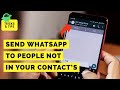 Send WhatsApp Message without Saving Number